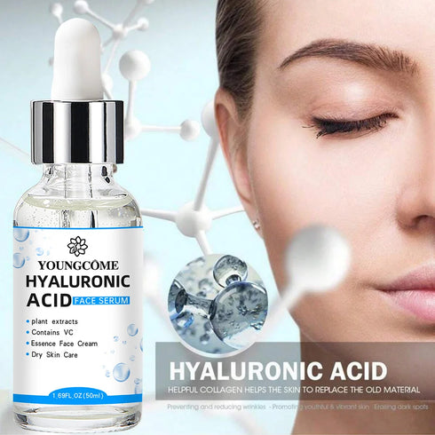 Hyaluronic Acid Facial Essence – Deep Moisturizing Oil-Based Serum with Vitamin C and Plant Extracts for Hydrated and Radiant Skin – 30ml/50ml