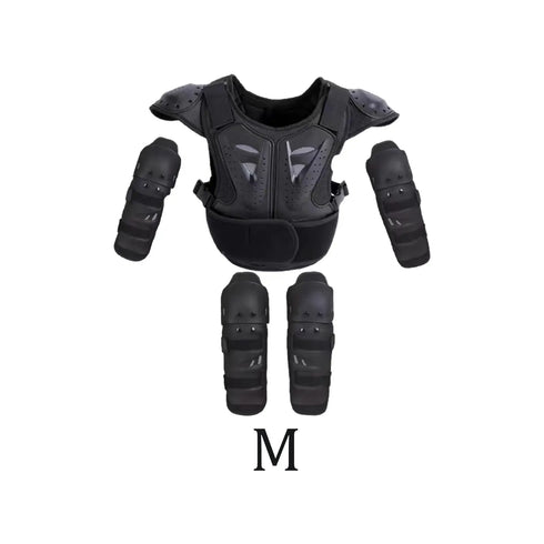 Kid's Full Body Armor Suit – Motorcycle Protection Gear, Ideal for Skating & Dirt Biking