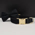 Luxury Personalized Dog Collar - Harness & Leash Set with Custom Logo & Detachable Bow Tie