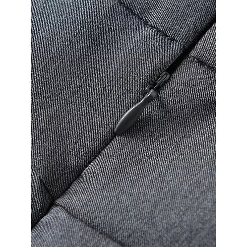 Women’s Vintage High Waist A-Line Mini Skirt - Chic Casual Fashion with Back Zipper for All Seasons