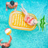 Pineapple Inflat Air Mattress-Foldable Floating Water Recliner Mats