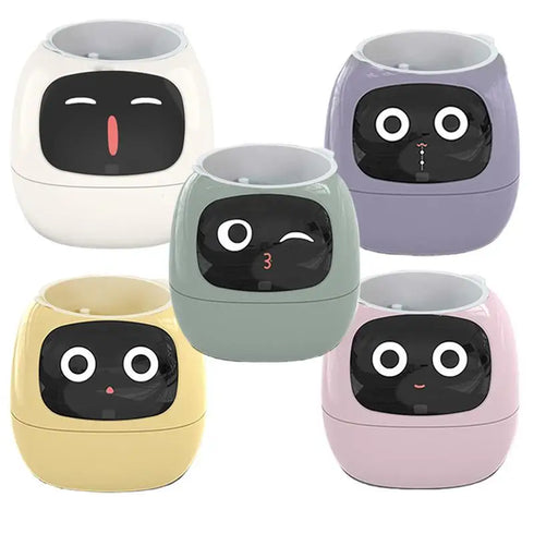 Smart USB Rechargeable Plant Pot - Indoor Flower Pot for Easy and Fun Plant Care, Perfect for Home Decoration