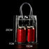 Durable Transparent PVC Handbag Large Capacity Multi-purpose Candy Bag Plastic Gift Jelly Bag Outing Travel Hiking Bag