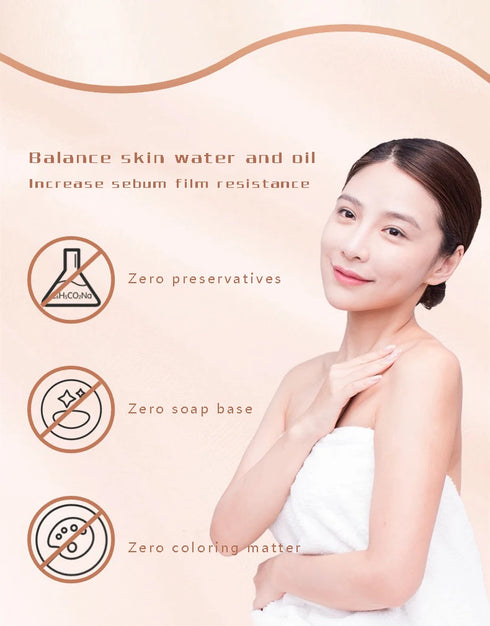 Luxurious Moisturizing Shower Gel: Hydrates, Locks in Water, Easy Rinse - Non-Slip, Non-Sticky