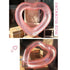 Heart Swimming Pool Floats-Inflatable Floating Ring