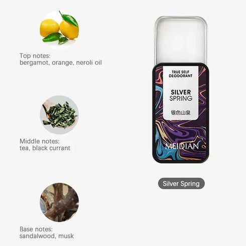 Natural Antiperspirant Balm - Portable Solid Perfume Set
