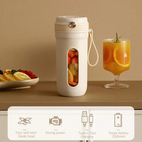 350ml Portable Fruit Juice Blenders For Summer
