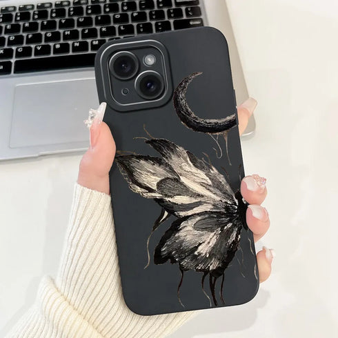 Jueeboy Protective Soft Silicone Phone Case – Cute and Artistic Designs for iPhone 14 Series