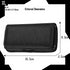 Mobile Phone Waist Bag Nylon Holster Fanny Pack with Belt Loop 4 Sizes