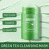 Green Tea Solid Cleansing Mask Stick – Pore Purifying Facial Treatment for Acne, Blackheads, and Oil Control – 40g Skincare for All Skin Types
