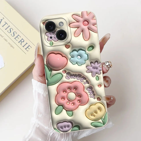 Jueeboy Protective Soft Silicone Phone Case – Cute and Artistic Designs for iPhone 14 Series