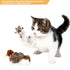 Interactive Electric Squeaky Bird Toy for Cats - Plush Simulation Bird - Pet Toy for Kittens