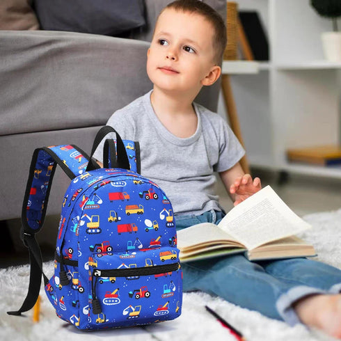 Cartoon Print Kids School Backpack - Children's Outdoor Travel Bag - Fun & Durable Book Bag