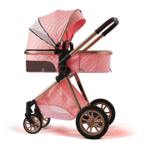 Lightweight and Foldable Baby Stroller with Durable Aluminum Alloy Frame