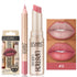 USHAS 2-in-1 Long-Lasting Lipstick & Lip Liner Set – Matte, High-Pigment, Smudge-Proof Nude & Red Shades for Bold, Defined Lips