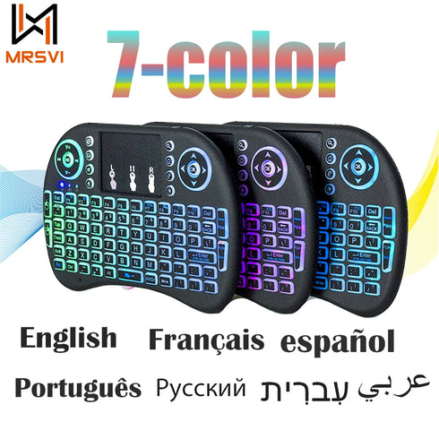 2.4G Air Mouse with Wireless Keyboard -Mini Touchpad Keyboard