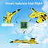 SU35 RC Plane with LED Lights - 2.4G Remote Control Glider - Foam Aircraft Model for Children