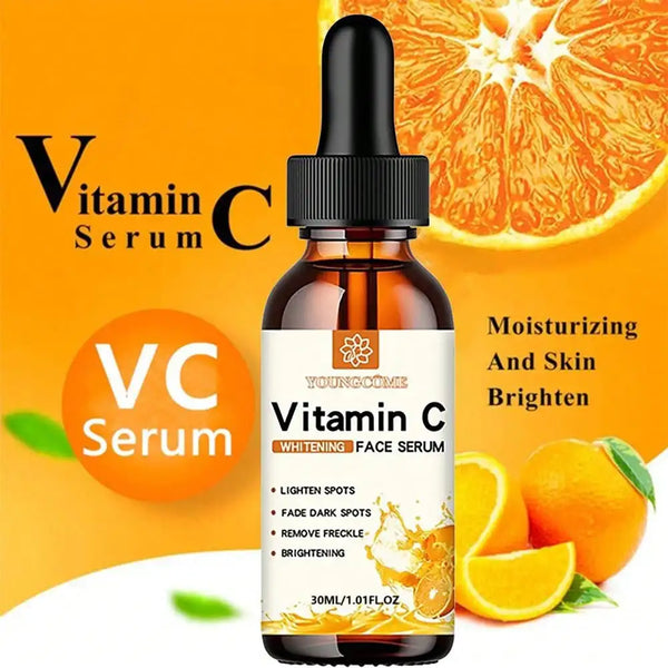 Vitamin C Facial Essence Serum – Brightening, Anti-Wrinkle, Deep Repair Moisturizing Oil for Women – Hyaluronic Acid Infused Skin Care, 2023 Manufacture