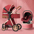 Lightweight and Foldable Baby Stroller with Durable Aluminum Alloy Frame