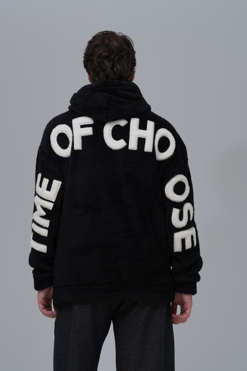 "SAW" Teddy Fleece Hoodie