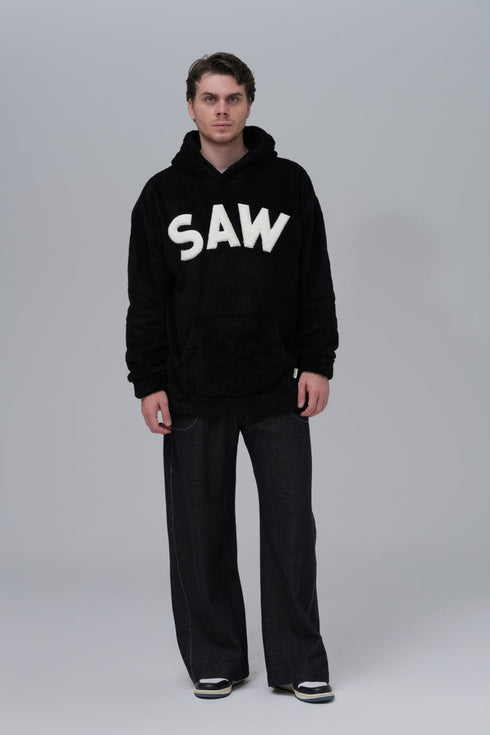 "SAW" Teddy Fleece Hoodie