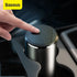 Baseus Alloy Car Trash Bin - Compact Garbage Can for Auto - Vehicle Dustbin & Storage Holder
