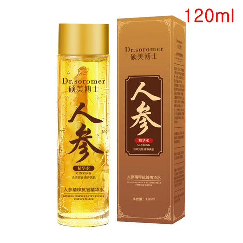 Ginseng Essence Face Serum or Toner – Deep Nourishing and Anti-Aging Skincare Solution for Radiant and Hydrated Skin – 30ml / 120ml