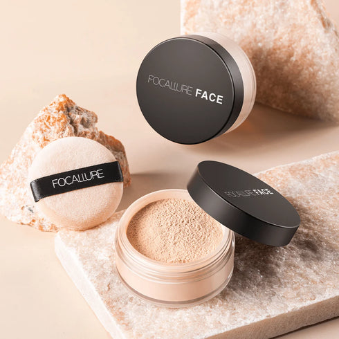 Translucent, Matte, Oil-Control Mineral Face Powder for Natural Finish – Long-Lasting Shine Reduction and Pore Minimizing with Soft Blurring Effect – 7g Full-Size Unit
