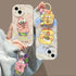 3D Lovely SpongeBob Clear Case for iPhone (Various Models) - Soft TPU Cover
