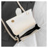 Unisex Small Square PU Leather Crossbody Bag – Versatile Single Shoulder Satchel for Spring 2025