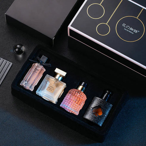 High Grade Fragrance EAU DU PARFUM - 4 Piece Set Unisex Perfume Gift Box
