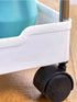 3/4 Tier Rolling Utility Cart – Slim Movable Storage Rack for Kitchen, Bathroom & Livingroom