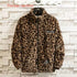 Men's Thick Leopard Print Hooded Jacket – Stylish, Warm, and Comfortable
