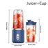 Portable Electric Small Juice Extractor-1pc Blue/Pink