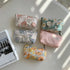 Women Cosmetic Bag Floral Small Makeup Bag Lipstick Bag Beauty Toiletries Travel Organizer Wash Storage Pouch Pencil Case