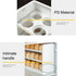 New Rotating 30-Grids Egg Storage Box – 3-Tier Space-Saving Organizer