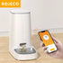 ROJECO Smart WiFi Automatic Pet Feeder – Remote Control Food Dispenser for Cats and Dogs
