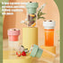 450ml Electric Juicer Cup Blender, Rechargeable Fruit Mixer