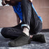 Black Casual Sneakers for Men-3cm Height Increasing Canvas