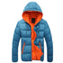 Men’s Winter Hooded Cotton Coat | Trendy Korean-Style Youth Jacket for Warmth and Comfort