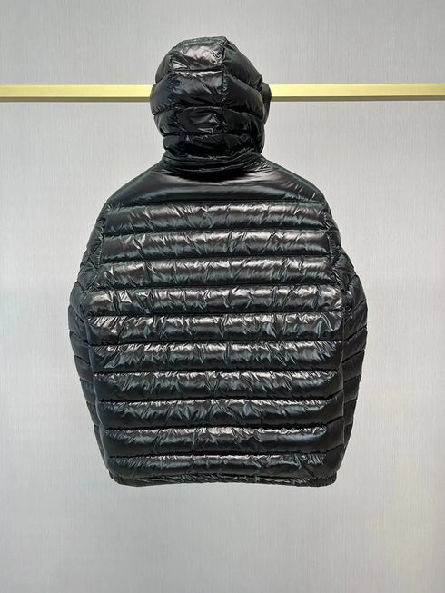 Men's Winter Splicing Casual Jacket – White Duck Down Short Outerwear