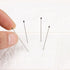 100Pcs Good Flexibility Lab Accessories Education Insect Dissections Supplies Pin Needle Specimen Pins
