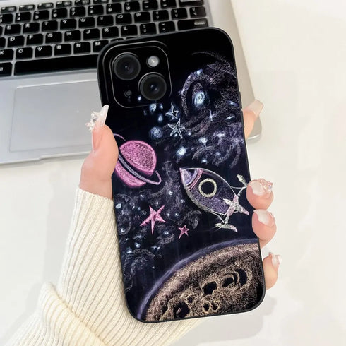 Jueeboy Protective Soft Silicone Phone Case – Cute and Artistic Designs for iPhone 14 Series