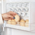 New Rotating 30-Grids Egg Storage Box – 3-Tier Space-Saving Organizer