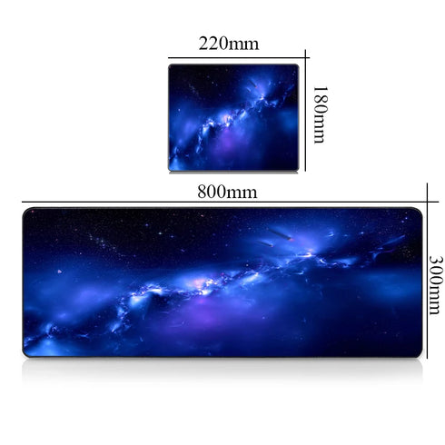 Galaxy Gaming Mouse Pad-Large Keyboard Mat-XXL Desk Mats