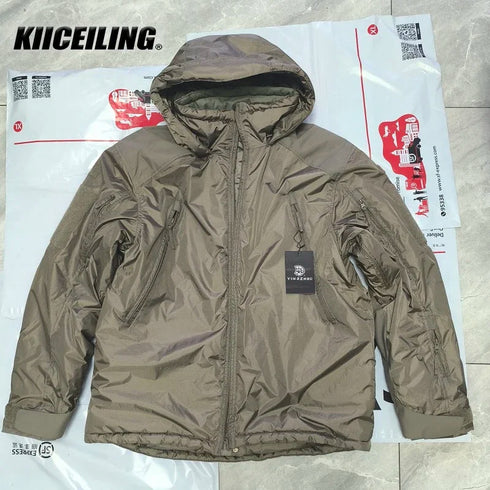 KIICEILING MP-K4 Tactical Hiking Jacket – Winter Camouflage Waterproof Windbreaker for Men and Women