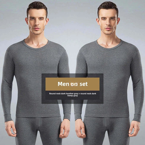Men's Winter Thermal Underwear Set - Warm Long Johns Top & Pants