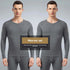 Men's Winter Thermal Underwear Set - Warm Long Johns Top & Pants