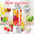 600ML USB Rechargeable Mini Electric Blender/Juicer- 4000mAh