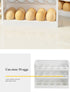 New Rotating 30-Grids Egg Storage Box – 3-Tier Space-Saving Organizer
